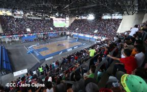 Así se vivió el estadio virtual en el Polideportivo Alexis Argüello