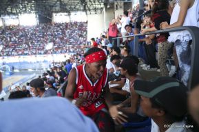 Así se vivió el estadio virtual en el Polideportivo Alexis Argüello