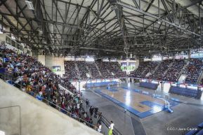 Así se vivió el estadio virtual en el Polideportivo Alexis Argüello