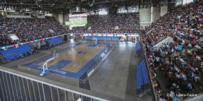 Así se vivió el estadio virtual en el Polideportivo Alexis Argüello