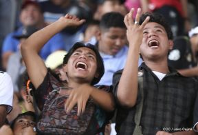 Así se vivió el estadio virtual en el Polideportivo Alexis Argüello