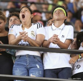 Así se vivió el estadio virtual en el Polideportivo Alexis Argüello