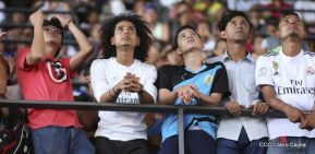 Así se vivió el estadio virtual en el Polideportivo Alexis Argüello