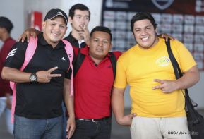 Así se vivió el estadio virtual en el Polideportivo Alexis Argüello