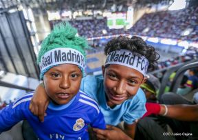 Así se vivió el estadio virtual en el Polideportivo Alexis Argüello