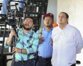 Así se vivió el estadio virtual en el Polideportivo Alexis Argüello