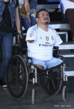 Así se vivió el estadio virtual en el Polideportivo Alexis Argüello