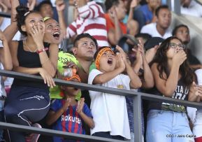 Así se vivió el estadio virtual en el Polideportivo Alexis Argüello