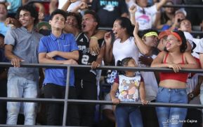 Así se vivió el estadio virtual en el Polideportivo Alexis Argüello