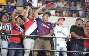 Así se vivió el estadio virtual en el Polideportivo Alexis Argüello