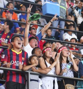 Así se vivió el estadio virtual en el Polideportivo Alexis Argüello