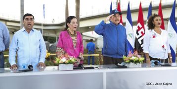 Gobierno Sandinista inaugura Paso a Desnivel Nejapa