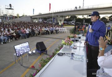 Gobierno Sandinista inaugura Paso a Desnivel Nejapa