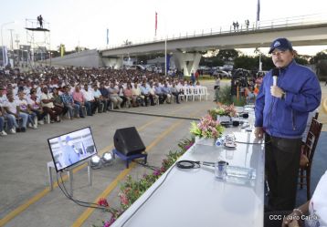 Gobierno Sandinista inaugura Paso a Desnivel Nejapa