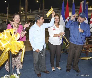 Gobierno Sandinista inaugura Paso a Desnivel Nejapa