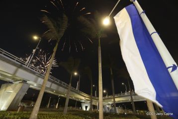 Gobierno Sandinista inaugura Paso a Desnivel Nejapa