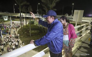 Gobierno Sandinista inaugura Paso a Desnivel Nejapa