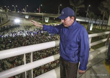 Gobierno Sandinista inaugura Paso a Desnivel Nejapa