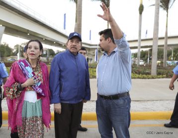 Gobierno Sandinista inaugura Paso a Desnivel Nejapa
