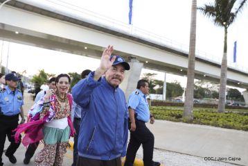Gobierno Sandinista inaugura Paso a Desnivel Nejapa