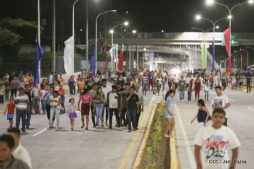 Gobierno Sandinista inaugura Paso a Desnivel Nejapa