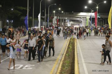 Gobierno Sandinista inaugura Paso a Desnivel Nejapa
