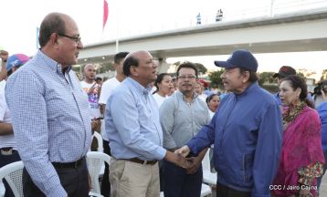 Gobierno Sandinista inaugura Paso a Desnivel Nejapa