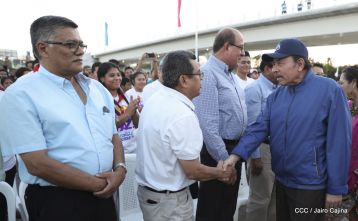 Gobierno Sandinista inaugura Paso a Desnivel Nejapa