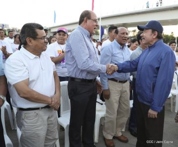 Gobierno Sandinista inaugura Paso a Desnivel Nejapa