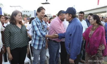 Gobierno Sandinista inaugura Paso a Desnivel Nejapa