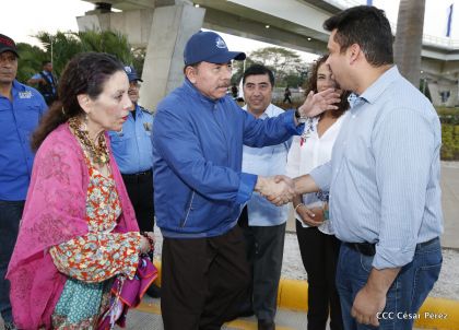 Gobierno Sandinista inaugura Paso a Desnivel Nejapa