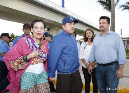 Gobierno Sandinista inaugura Paso a Desnivel Nejapa