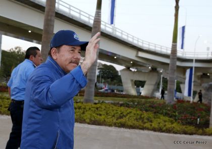 Gobierno Sandinista inaugura Paso a Desnivel Nejapa