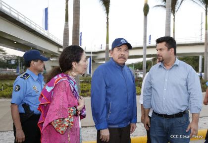 Gobierno Sandinista inaugura Paso a Desnivel Nejapa