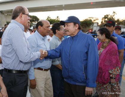 Gobierno Sandinista inaugura Paso a Desnivel Nejapa