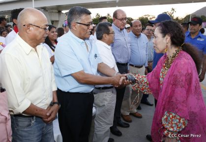 Gobierno Sandinista inaugura Paso a Desnivel Nejapa