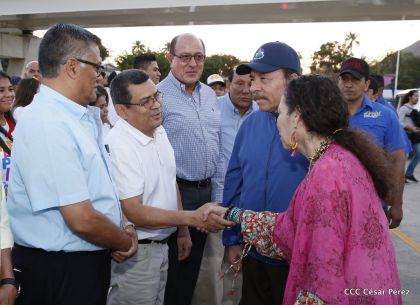 Gobierno Sandinista inaugura Paso a Desnivel Nejapa