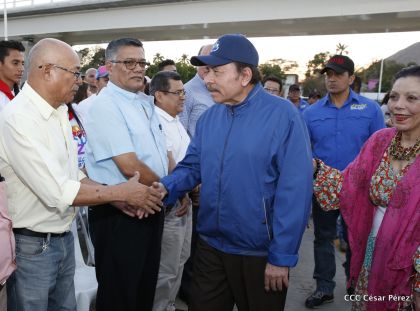 Gobierno Sandinista inaugura Paso a Desnivel Nejapa