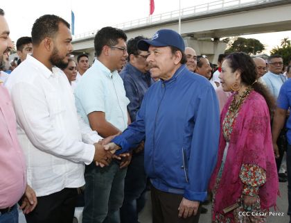 Gobierno Sandinista inaugura Paso a Desnivel Nejapa