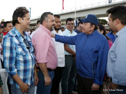 Gobierno Sandinista inaugura Paso a Desnivel Nejapa
