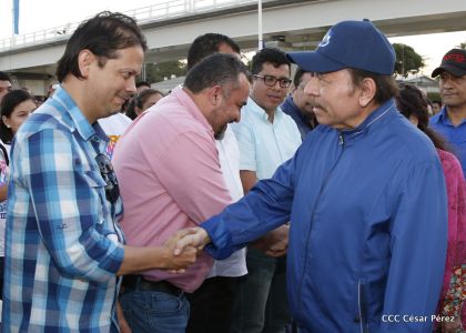 Gobierno Sandinista inaugura Paso a Desnivel Nejapa