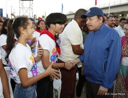 Gobierno Sandinista inaugura Paso a Desnivel Nejapa