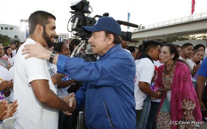 Gobierno Sandinista inaugura Paso a Desnivel Nejapa