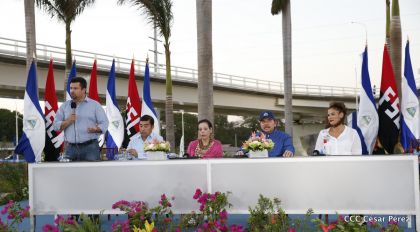 Gobierno Sandinista inaugura Paso a Desnivel Nejapa