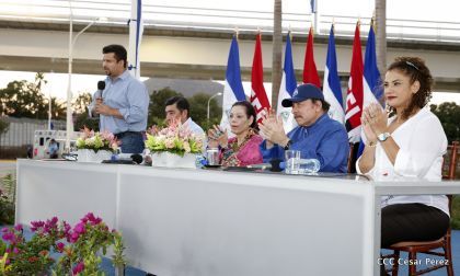 Gobierno Sandinista inaugura Paso a Desnivel Nejapa