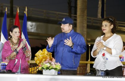 Gobierno Sandinista inaugura Paso a Desnivel Nejapa