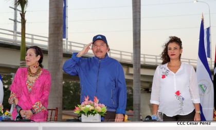 Gobierno Sandinista inaugura Paso a Desnivel Nejapa