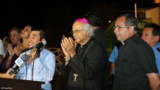 Monseñor Brenes da por iniciada la Gritería