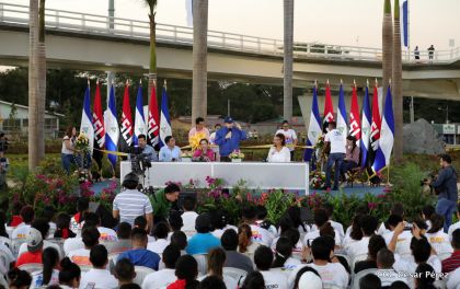 Gobierno Sandinista inaugura Paso a Desnivel Nejapa