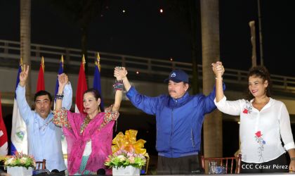 Gobierno Sandinista inaugura Paso a Desnivel Nejapa